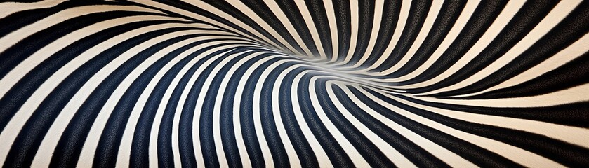 A zebra pattern where the black and white stripes slowly transition into pixelation, creating a dynamic fusion of nature and digital art