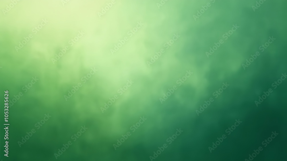 Poster noisy grain texture effect green and lime color gradient banner background. green grain texture back