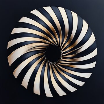 A surreal zebra print where the stripes twist and spiral out of shape, blending into an abstract, dreamlike pattern, giving a sense of motion