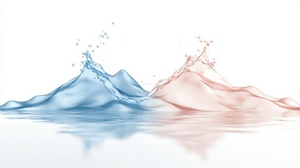 Water Mountains Meet