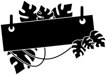 signboard illustration sign silhouette africa logo summer icon nature outline outdoors panel plant safari texture travel tree tropic tropical shape for vector graphic background