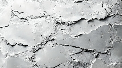 Fototapeta premium Gray Cracked Concrete Wall Texture Background