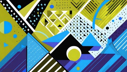 Abstract geometric background design