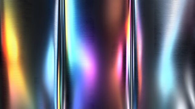 abstract background Chrome effect style