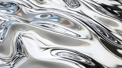 abstract background Chrome effect style