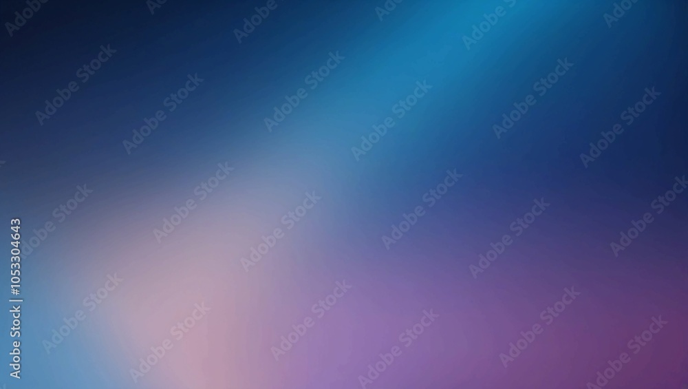Poster blue light gradient fading into darkness with a smooth blurred effect, highlighting a subtle flow of