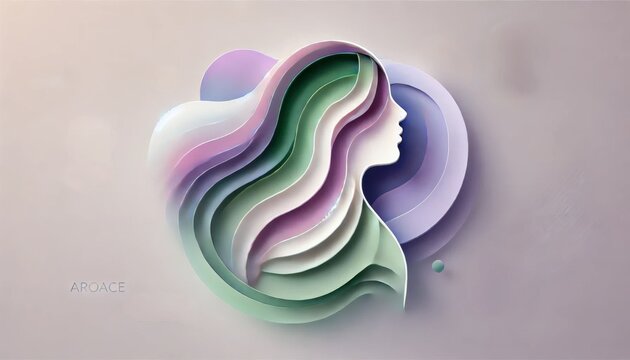 Aro Ace concept against aromantic / asexual flag