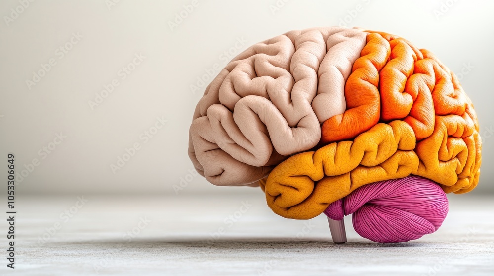 Aufkleber Exploring the intricacies of the human brain structure function and significance in neuroscience