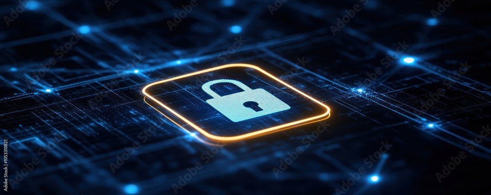Poster Securing the digital future understanding the importance of cybersecurity and data protection in today’s technology landscape