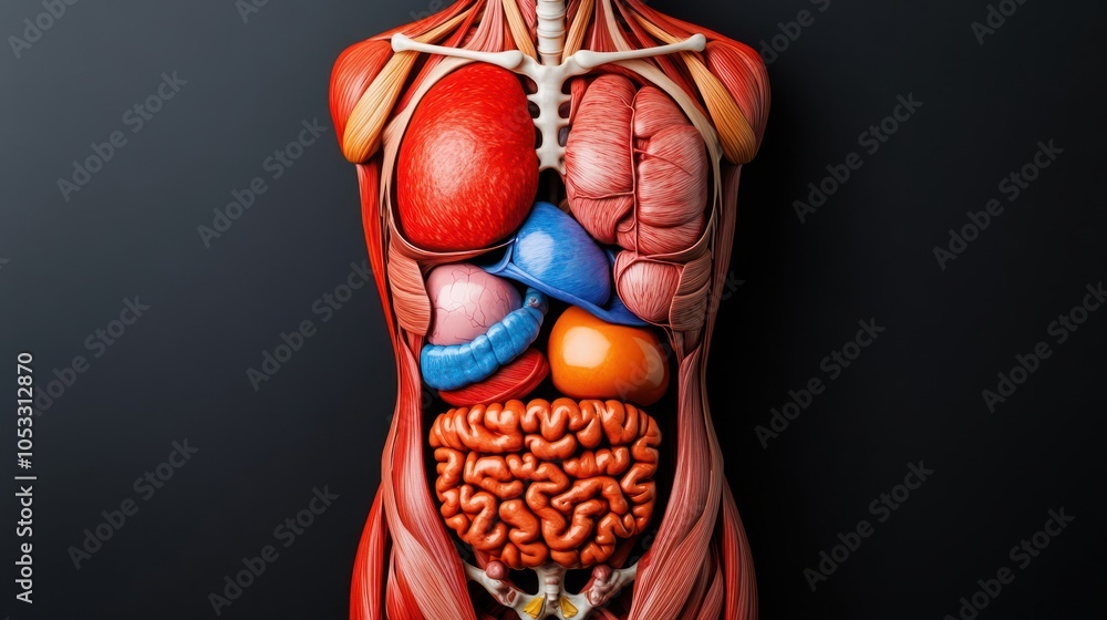 Aufkleber exploring the intricacies of human anatomy a detailed look at the internal organs and their function