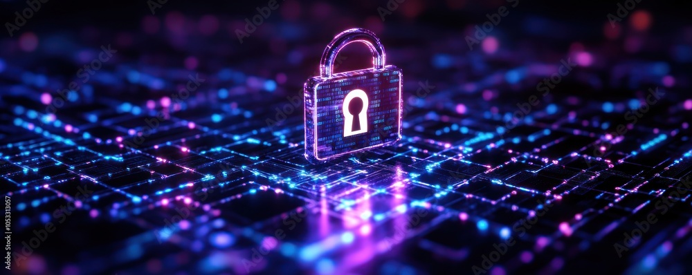 Aufkleber Exploring the future of cybersecurity the importance of digital locks and encryption in protecting information