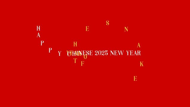Chinese New Year 2025 motion animation