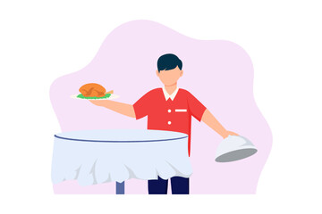 Labour Day Flat Design Illustration
