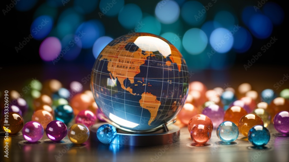 Poster Global inflation forecast with predictive models and market analysis