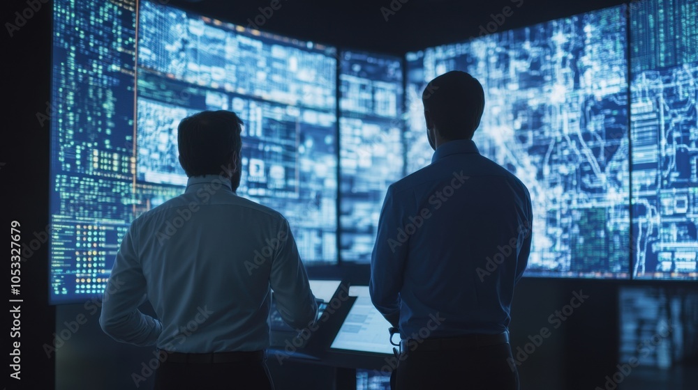 Poster smart grid technology: engineers effectively monitor and optimize smart grids.