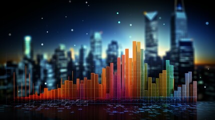 Statistics on inflation with detailed financial charts and economic data