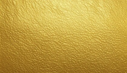 Gold foil texture shimmers with luxurious brilliance, its metallic surface creating a striking visual appeal. Rich, gleaming, and elegant. AI generated.

