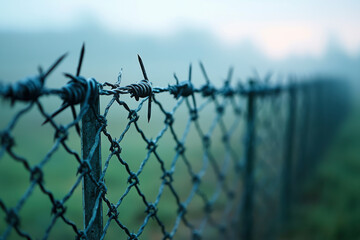 Secure Boundaries: Creative Captures of Barbed Wire Fences