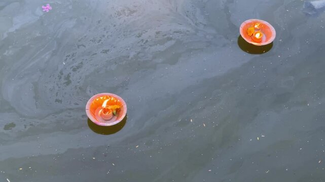 Deepdaan, Donating a lamp on a river or pond and ensuring that one remains lit at a holy location is referred to as &ldquo;Deep Daan&rdquo; in several hindu holy scriptures.