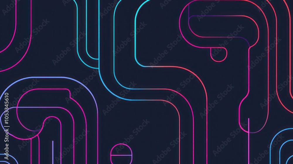 Poster line icon for adaptive web layouts, sleek and adaptable for modern design needs.