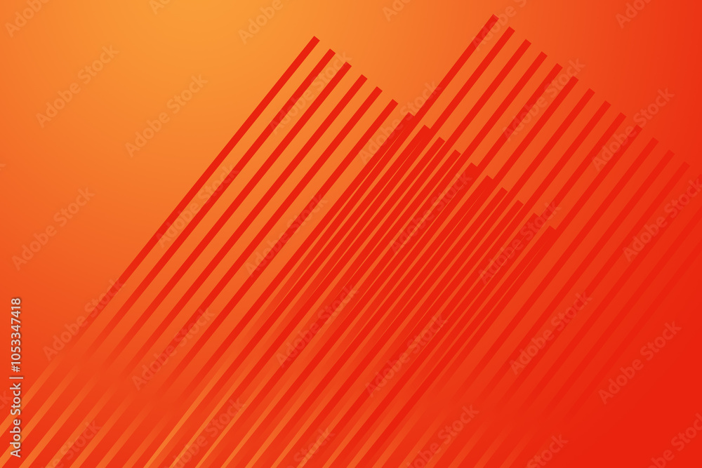 Poster abstract red background with gloss effect patterns, color template with red texture