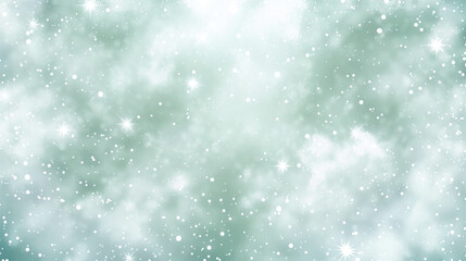 Obraz premium Abstract background with shades of green, white and mint.Blurred,misty texture with dreamy and mystical atmosphere.