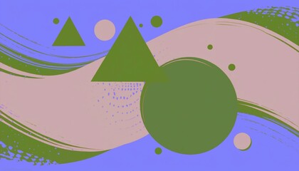 Fototapeta premium Abstract geometric colorful background