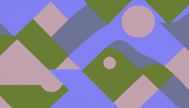 Abstract geometric colorful background