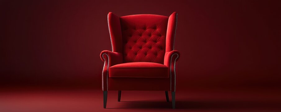 Elegant luxury armchair featuring a supportive design for refined comfort and a high-end finish.