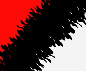 Fire texture on a black background