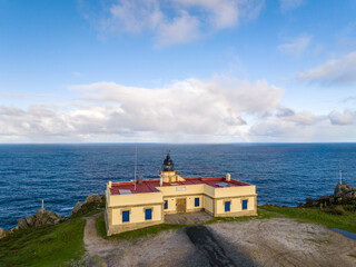 Faro de Cabo Prior en Ferrol A Coruña Galicia