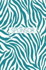 Obraz premium Soccer jersey design for sublimation. Abstract background with sport pattern.