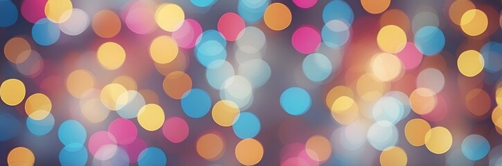 colorful bokeh lights background with blur color gradients