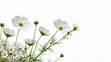 Fototapeta premium white flowers