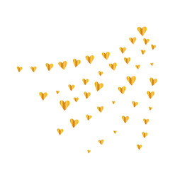 Golden shiny glitter. Decorative element for wedding or birthday invitations or banners