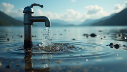  Fountain of purity in natures embrace