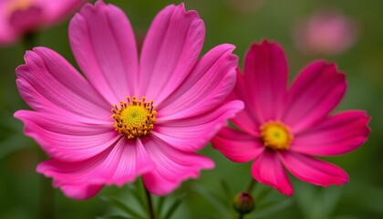 Fototapeta premium Blooming beauty in natures palette