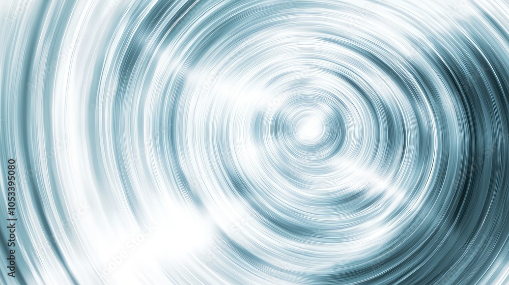 Poster engaging abstract background with concentric patterns