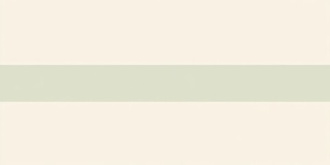 Obraz premium A minimalist design featuring a light green stripe on a beige background.