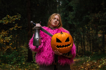 Pink knight