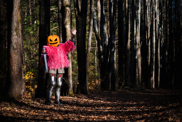 Glamour scarecrow