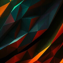 abstract background with triangles