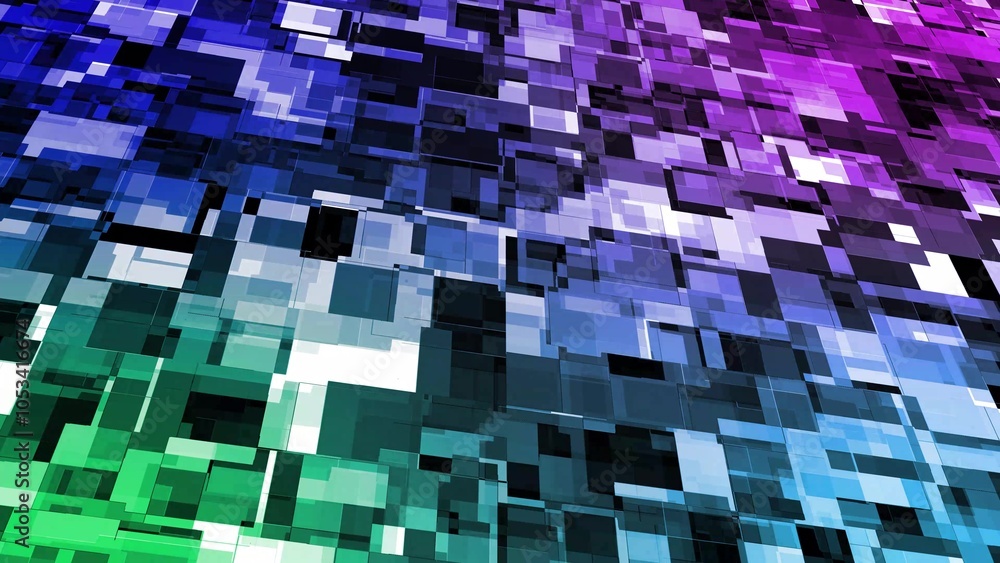Poster background minimal tech shape striped line
