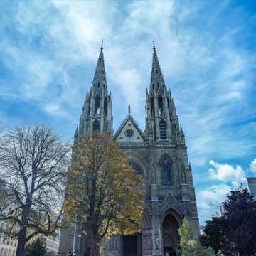 Paris, the Sainte-Clotilde basilica