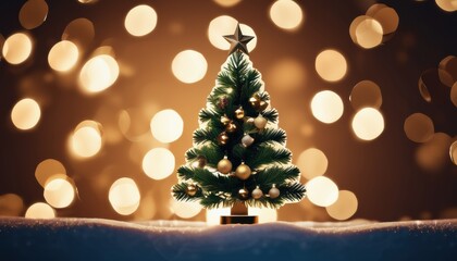 Obraz premium Close up christmas tree decorated with christmas balls