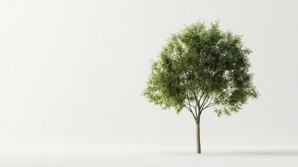 Simple decorative tree on a clean white background, ideal for interior decor ideas and seasonal themes.