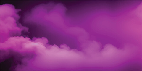 Purple and pink background. Abstract smoke fog or clouds in center with dark border grunge design. Colorful violet purple and pink background. abstract, texture, design, sky, banner, paper