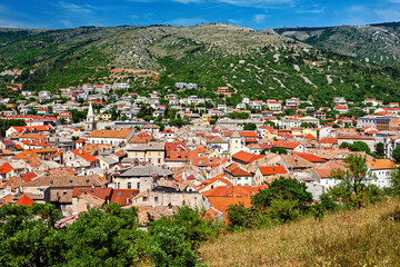 The City auf Senj in Croatia