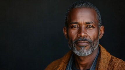 Middle-aged South African man with casual attire and a confident look.