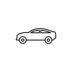 Fototapeta premium Car icon vector set collection for web